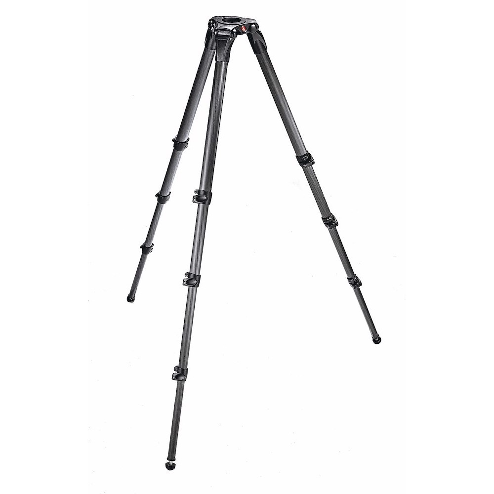 Manfrotto Treppiede MPRO CF 3 stadi culla 100/75mm