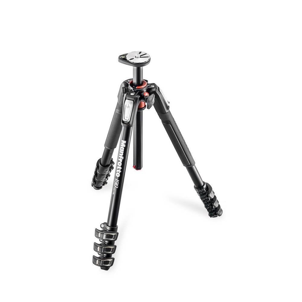 Manfrotto Treppiede serie 190 alluminio 4 sezioni