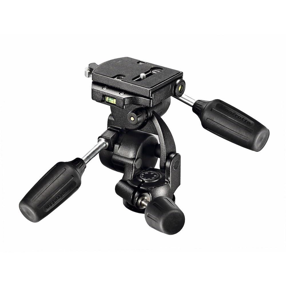 Manfrotto Nuova testa standard 3D con attacco rapido