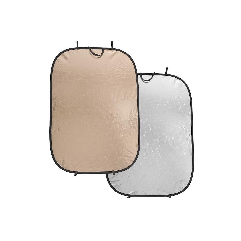 Manfrotto Pannello rettangolare argento/bianco 180x125 cm