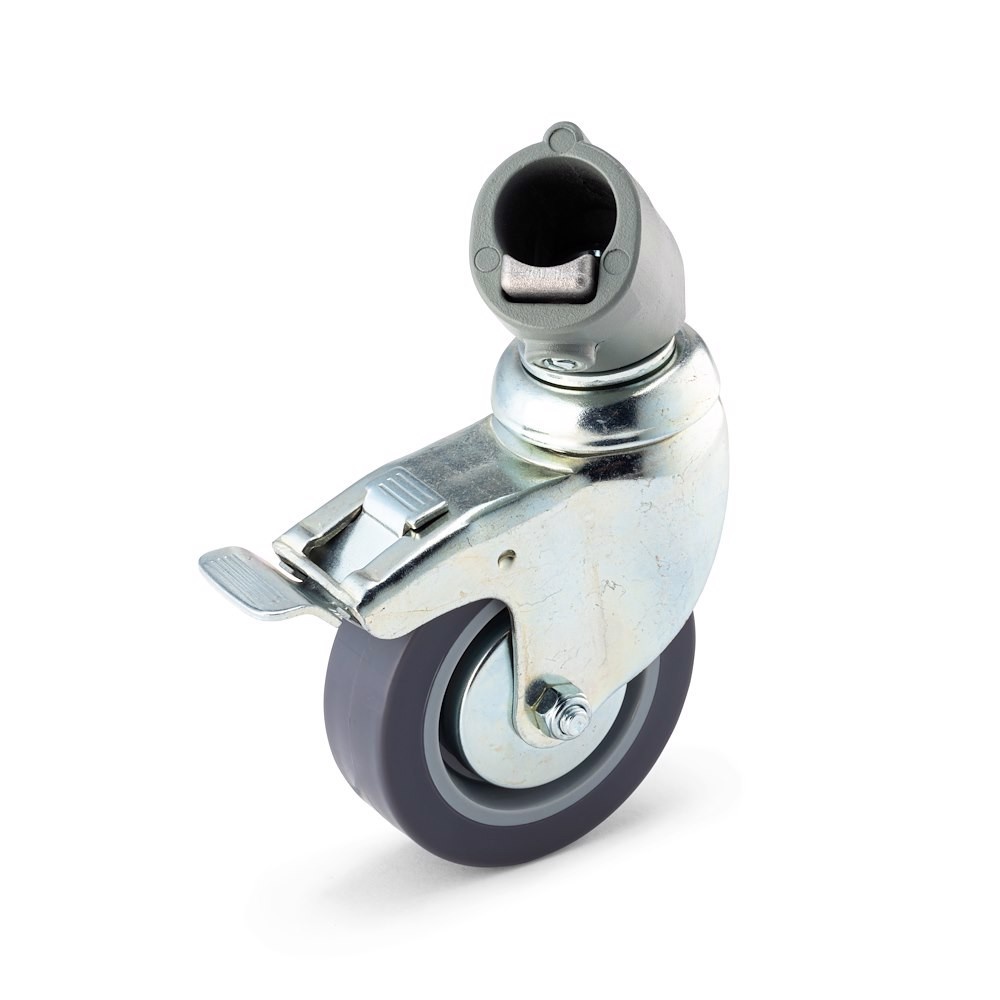 Manfrotto Set 3 ruote con freno 75mm con adattatore