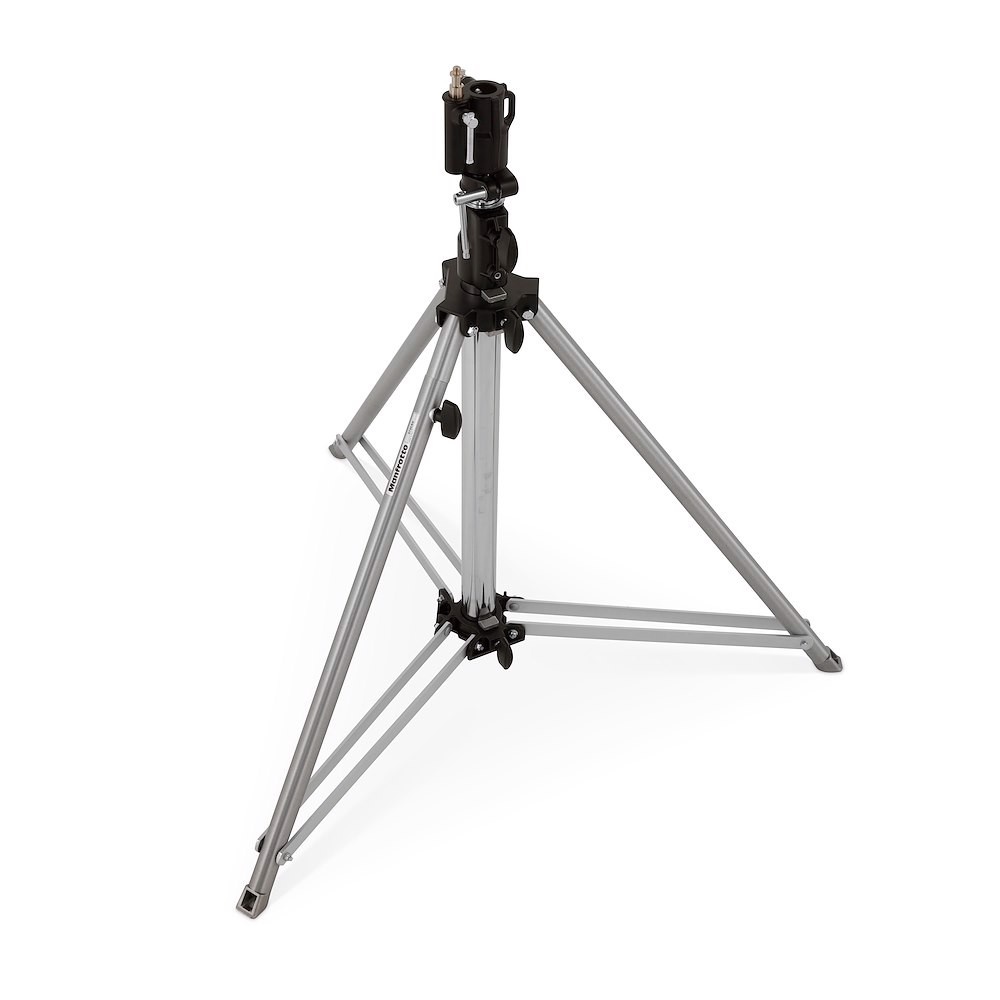 Manfrotto Stativo low base con gamba di livellamento