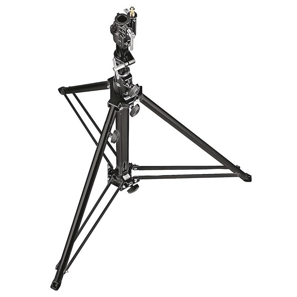 Manfrotto Stativo low base con gamba livellamento nero