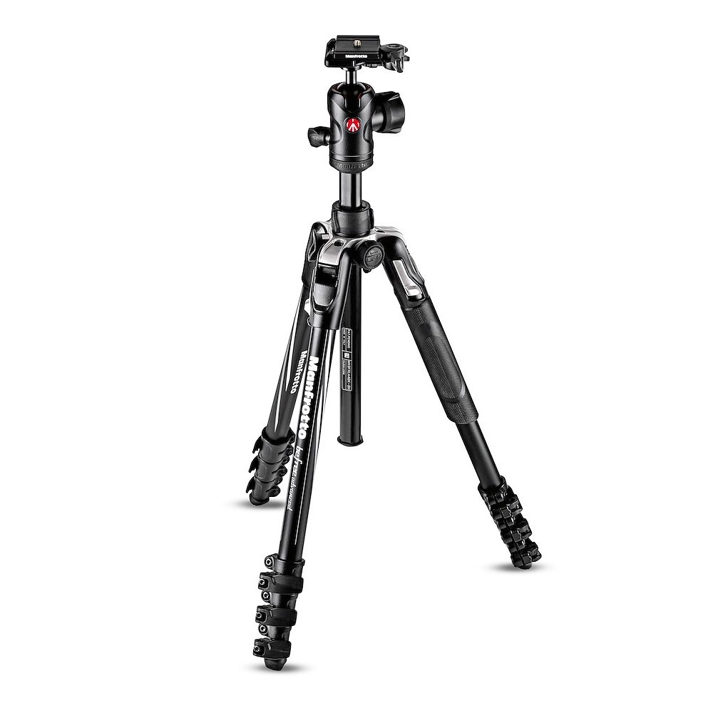 Manfrotto Treppiede Befree Advanced in alluminio con chiusura a leva