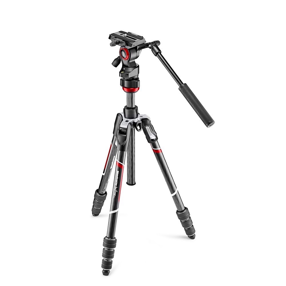 Manfrotto Treppiede Befree Advanced Live Twist in carbonio