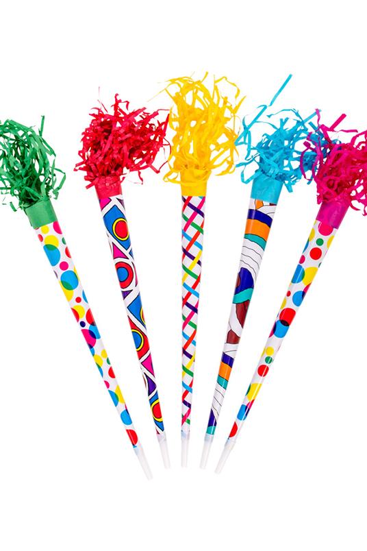 Lafeltrinelli 36 Trombe L.Cm.50 Ca. Carnival Toys (4404)