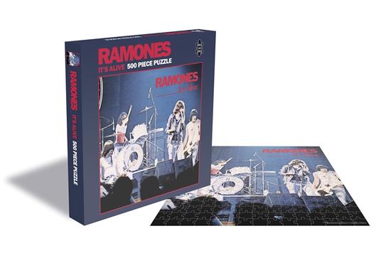 Lafeltrinelli 500 Piece Jigsaw Puzzle Ramones It'S Alive
