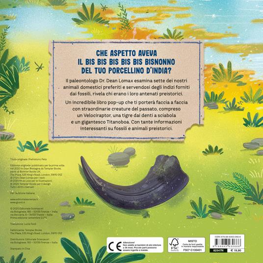 Lafeltrinelli Amici Preistorici Pop-up. Scopri 7 Incredibili Animali Del Passato In Versione Pop-up Ediz. A Colori