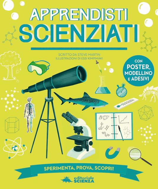 Lafeltrinelli Apprendista scienziato. Con adesivi. Con gadget