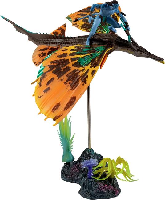 Lafeltrinelli Avatar: The Way Of Water Deluxe Large Action Figures Jake Sully & Skimwing McFarlane Toys