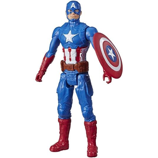 Lafeltrinelli Avengers Captain America Action Figure Titan Hero da 30cm Giocattolo Idea Regalo