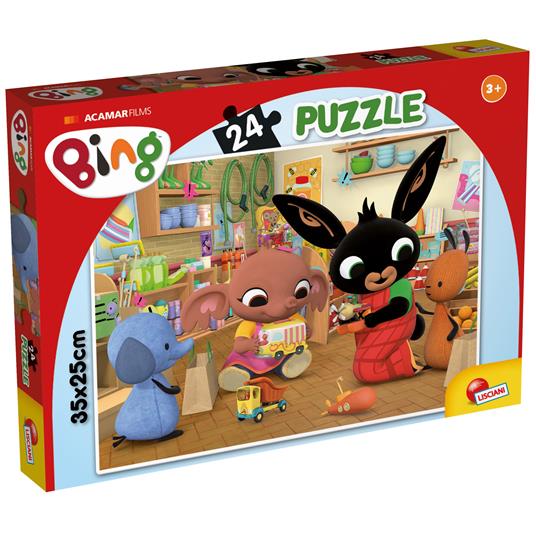 Lafeltrinelli Bing: Lisciani - Puzzle M-Plus 24 - At The Supermarket