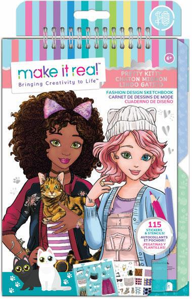 Lafeltrinelli Blocco Da Disegno Stilista: Fashion Design Gattina Adorabile