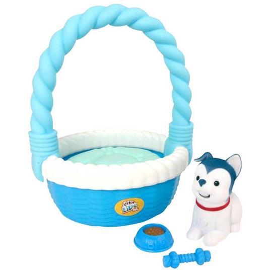 Lafeltrinelli Cagnolino Little Live Pets Cane Interattivo Parla Registra Voce Accessori Blu