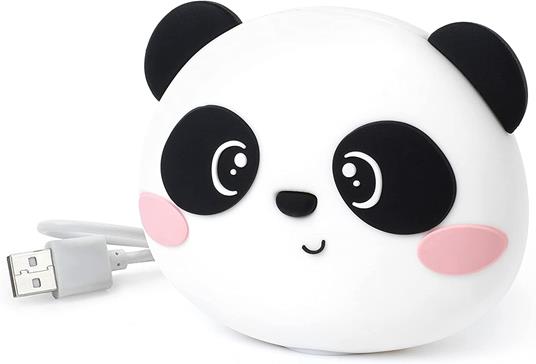 Lafeltrinelli Caricabatteria portatile 4800 Mah - Power Bank - Panda