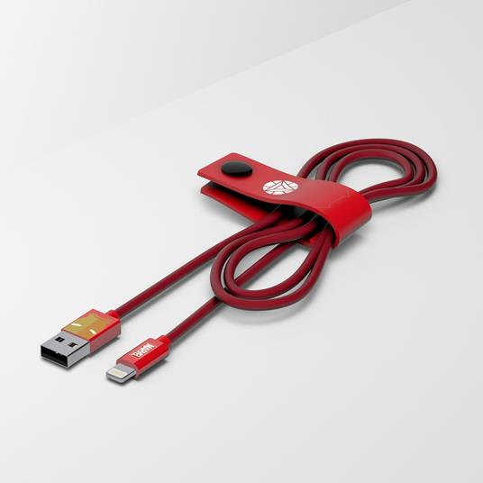 Lafeltrinelli Cavo Light Line 120 cm Marvel. Iron Man
