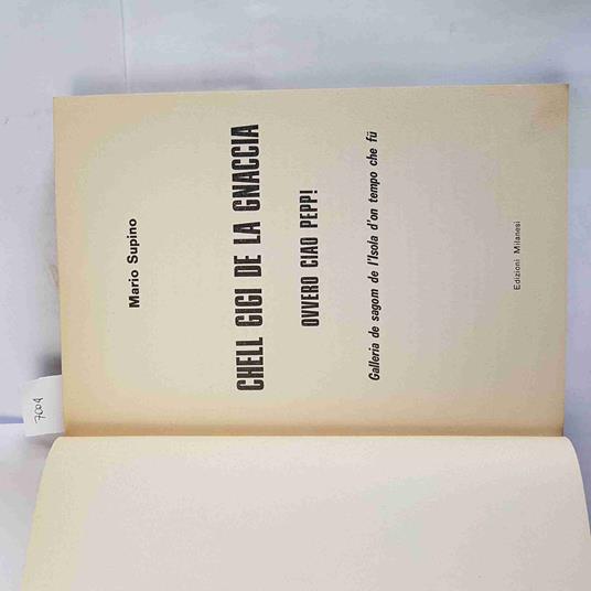 Lafeltrinelli Chell Gigi De La Gnaccia Ovvero Ciao Pepp