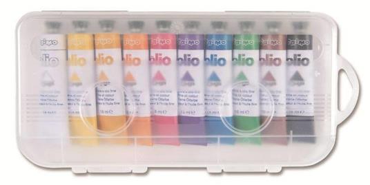 Lafeltrinelli Cmp. Morocolor Astuccio 10 Colori A Olio 18Ml Cmp