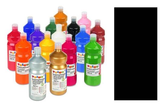 Lafeltrinelli Cmp. Morocolor. Tempera Pronta 1 Litro Nero Cmp