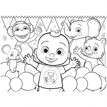 Lafeltrinelli Cocomelon Df Maxifloor 24 - Let's Learn Together