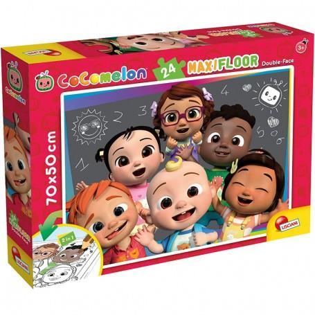 Lafeltrinelli Cocomelon Df Maxifloor 24 - Let's Learn Together