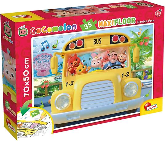Lafeltrinelli Cocomelon Df Maxifloor 35 - Little Explorers