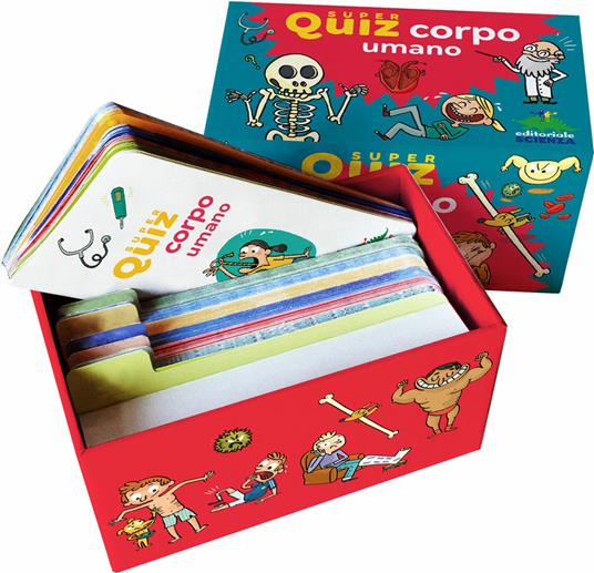 Lafeltrinelli Corpo Umano. Super Quiz. Con 100 Schede Con Quiz