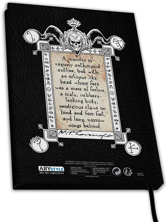 Lafeltrinelli Cthulhu: ABY Style - Necronomicon (Quaderno A5)