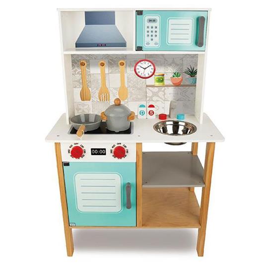 Lafeltrinelli Cucina In Legno Con Accessori Maisonelle Nature Ods 53007