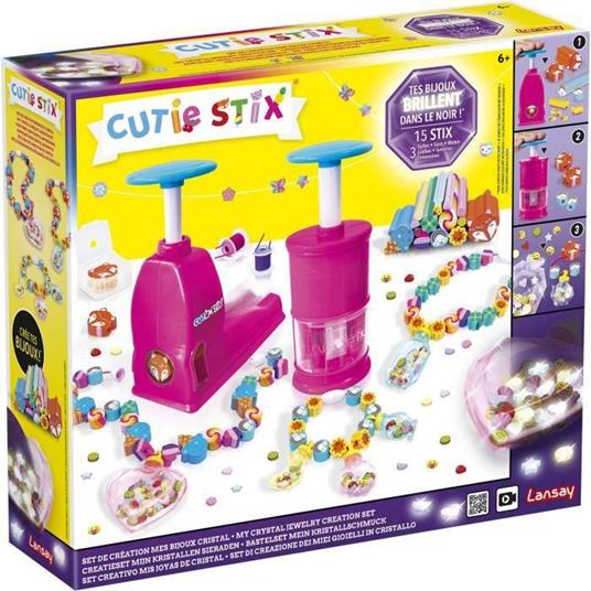 Lafeltrinelli CUTIE STIX - Il mio set di creazione di gioielli in cristallo