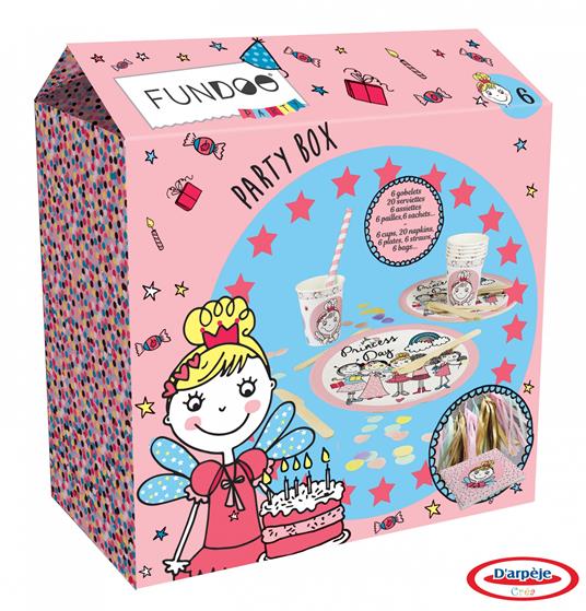 Lafeltrinelli DArpeje CFUN210. Fundoo. Party Box Per 6 Bambini