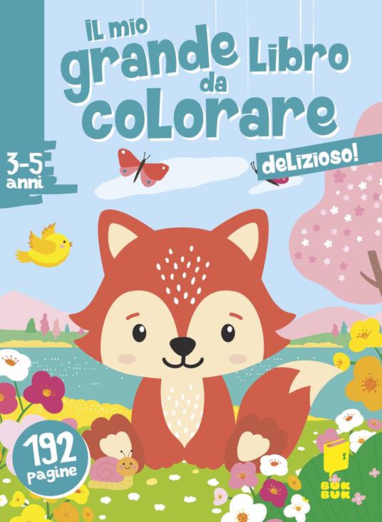 Lafeltrinelli Delizioso Il mio grande libro da colorare