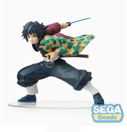 Lafeltrinelli Demon Slayer: Kimetsu No Yaiba Spm Pvc Statua Giyu Tomioka 14 Cm Sega