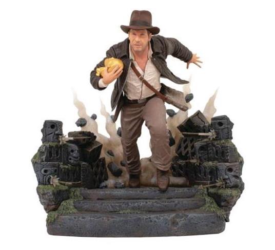 Lafeltrinelli Diamond Select - Indiana Jones: Raiders of the Lost Ark - Deluxe Gallery PVC Statue Escape with Idol 25 cm