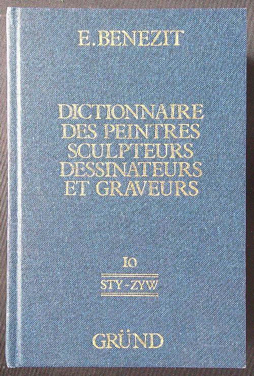 Lafeltrinelli Dictionnaire des peintres sculpteurs dessinateurs et graveurs 10 voll