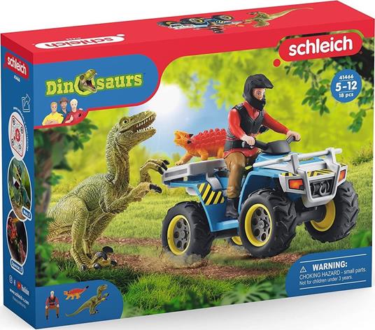 Lafeltrinelli Dinosauri Schliech-S 41466 Fuga Sul Quad