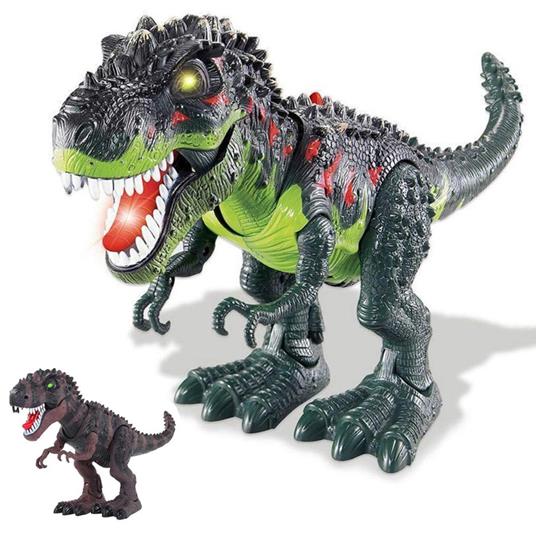 Lafeltrinelli Dinosauro T Rex Giocattolo Bambini Camminante con Luci Suoni e Movimenti Corpo