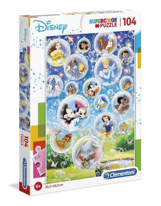 Lafeltrinelli Disney Classic 104 pezzi Supercolor Puzzle