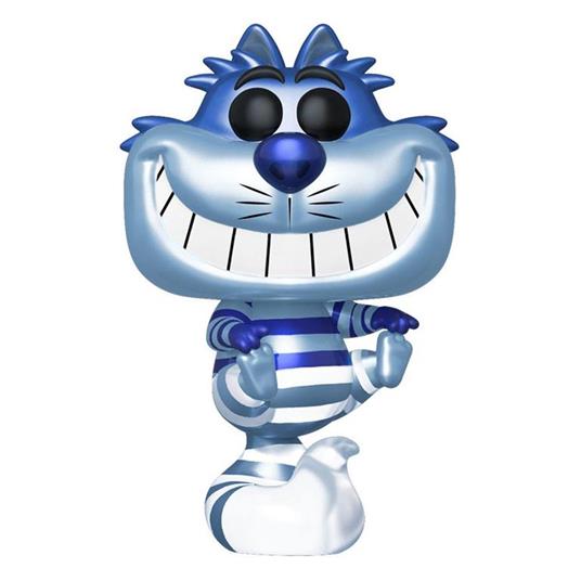 Lafeltrinelli Disney Make A Wish 2022 POP Disney Vinyl Figure Cheshire Cat (Metallic) 9 Cm