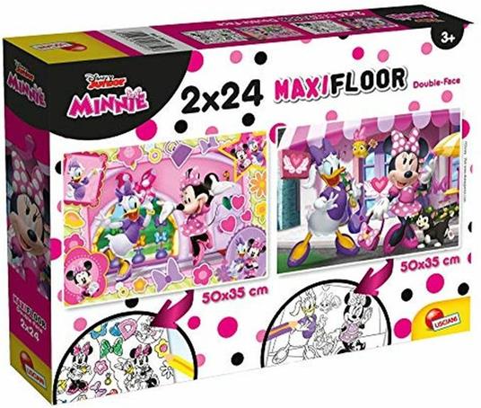Lafeltrinelli Disney Puzzle Supermaxi 2 X 24 Minnie