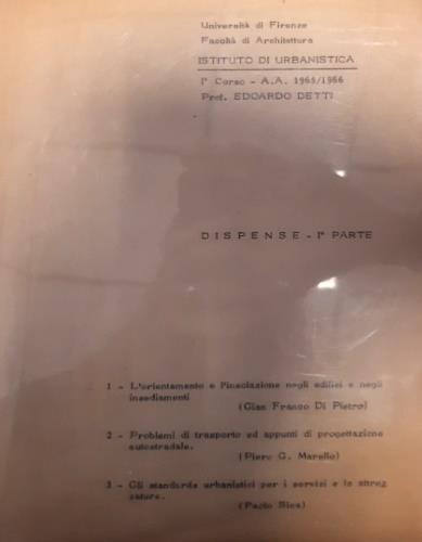 Lafeltrinelli Dispense I° Parte. I° Corso A.A. 1965/1966 del P