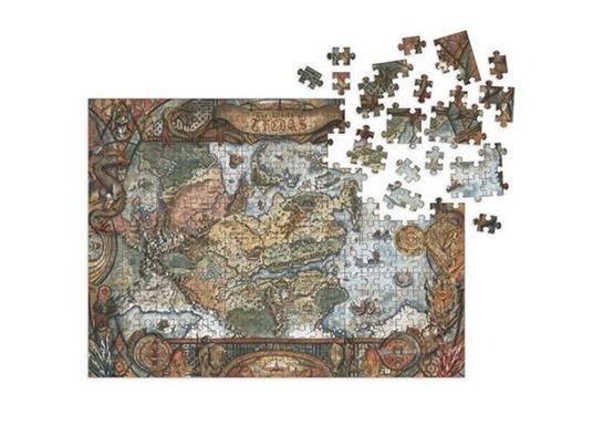Lafeltrinelli Dragon Age Jigsaw Puzzle World Of Thedas Map (1000 Pieces) Dark Horse