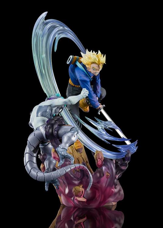 Lafeltrinelli Dragon Ball Z Figuartszero Pvc Statua (extra Battle)super Saiyan Trunks The Second Super Saiyan 28 Cm Bandai Tamashii Nations