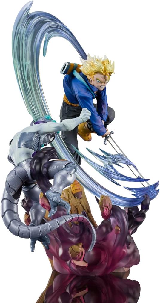 Lafeltrinelli Dragon Ball Z Figuartszero Pvc Statua (extra Battle)super Saiyan Trunks The Second Super Saiyan 28 Cm Bandai Tamashii Nations