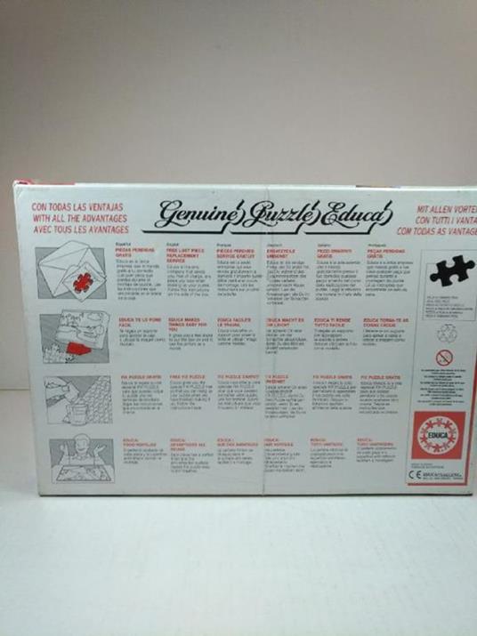 Lafeltrinelli Educa. Zaragoza Spagna. Puzzle 500 Pezzi. 48Cm X 34Cm