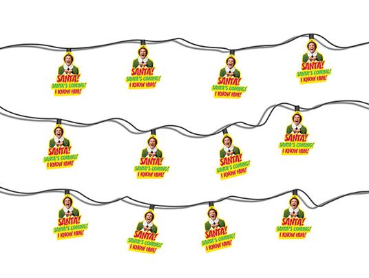 Lafeltrinelli Elf: I Know Him String Lights Striscia Luci Decorative