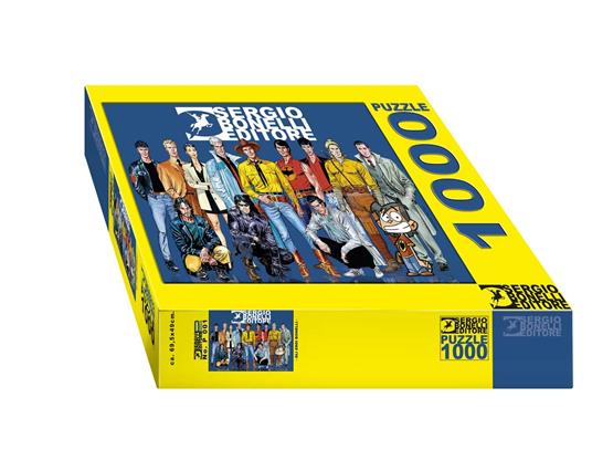 Lafeltrinelli Eroi Bonelli. Puzzle 1000 Pz 70 X 50 Cm