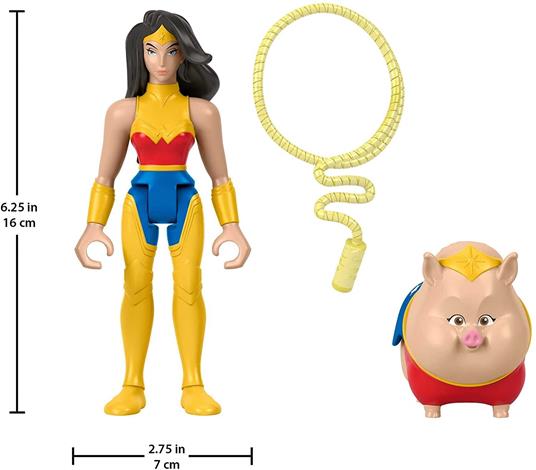 Lafeltrinelli FISHER PRICE - SuperPets Wonder Woman & PB - HGL04