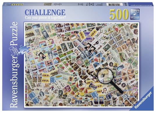 Lafeltrinelli Francobolli Puzzle 500 pezzi Ravensburger (14805)