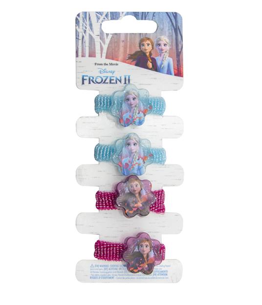 Lafeltrinelli Frozen 2. 4 Elastici Per Capelli Su Backercard 5X15 Cm